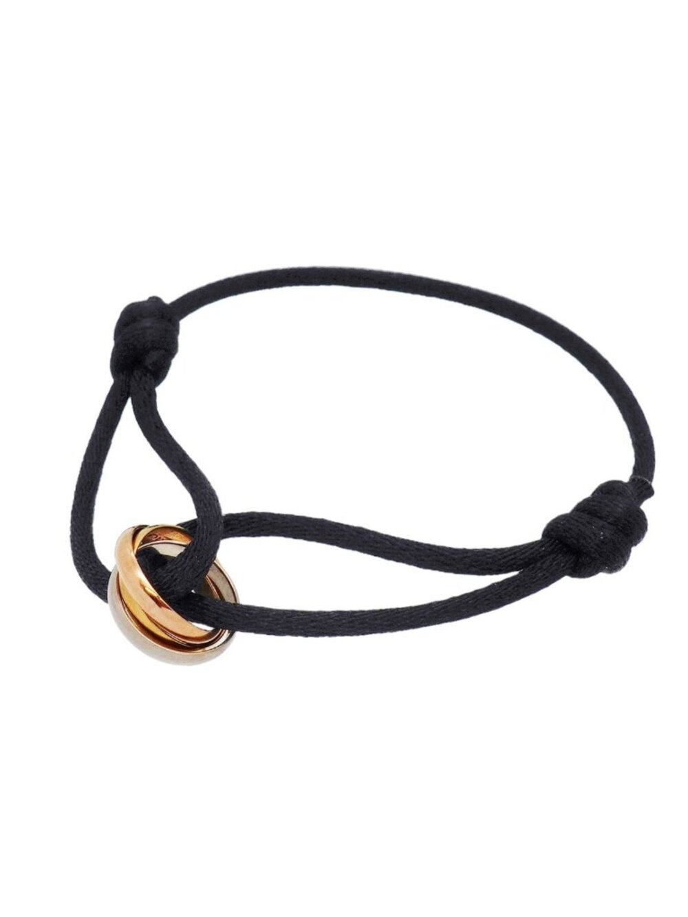 Cartier Bracelet Trinity Code 18k Yellow Gold 18k White 18k Pink Black